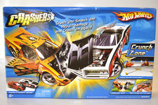 Image of Hot Wheels Crashers Crunch Zone Track Set-Vintage'06-Gen II Die-Cast Cars-Sealed