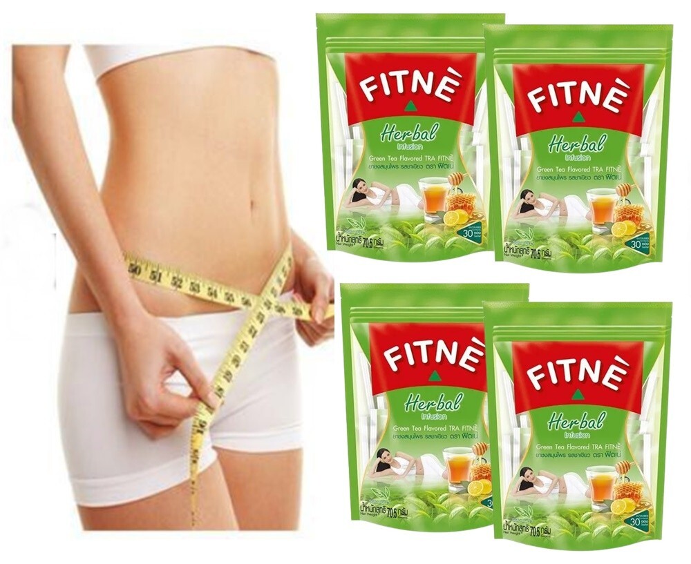 120 sachets FITNE herbal infusion Green Tea Slimming Weight Loss Diet detox us