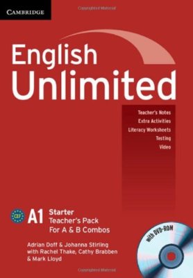 English Unlimited Starter A and B Teacher's Pack (Teacher's Book with DVD-ROM), 