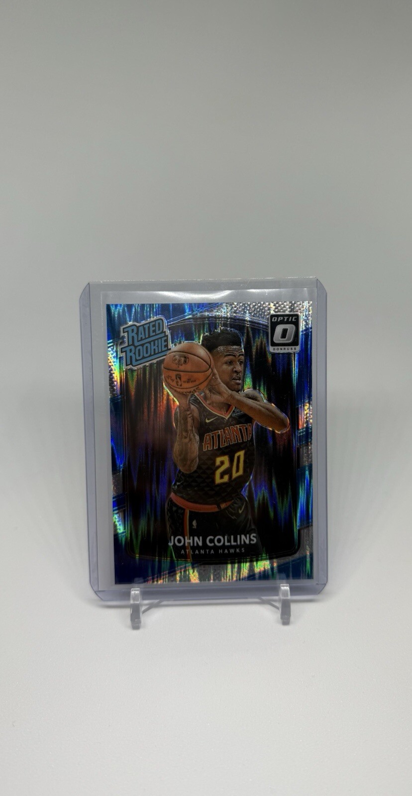 2017-18 Panini Donruss Optic - Rated Rookie Shock #182 John Collins (RC)