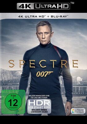James Bond 007 - Spectre - 4K Ultra HD - (Daniel Craig) # UHD+BLU-RAY-NEU