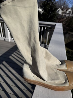 Rick Owens Sock Sneaker Crème White Size 11 | eBay Rick Owens Sock Sneaker Crème White Size 11 | eBay
