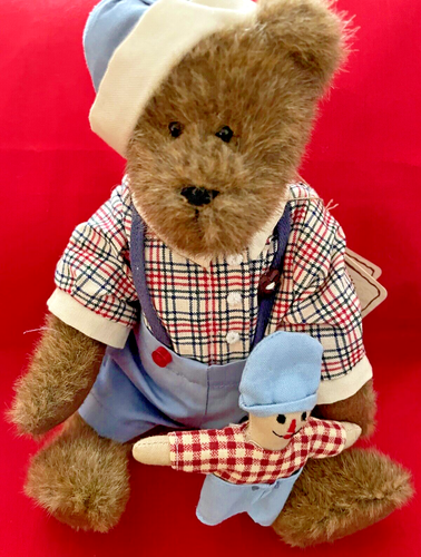 BOYDS BEARS "LUKE P. JODIBEAR" Bear Artisan Series #92000-19 - ¡Difícil de encontrar sin etiquetas! - Imagen 2 de 9