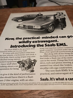 1973 Saab Introducing The Saab Magazine Ad