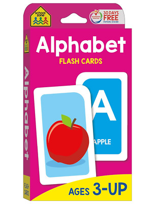 Flash Cards For Kids ABC Alphabet Toddlers Early Learning Educational First Word