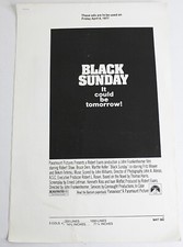 BLACK SUNDAY Robert Shaw Movie Ad Press Book Merchandising Manual 1977