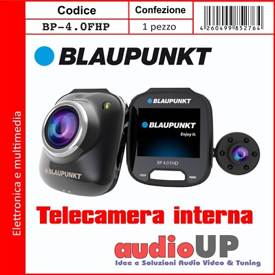 BLAUPUNKT Dash Cam System Für Auto 2 Kameras Full HD DVR 1080p