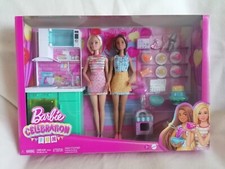BARBIE CELEBRATION FUN Cuisine & Pâtisserie avec Barbie et son amie Mattel 2022