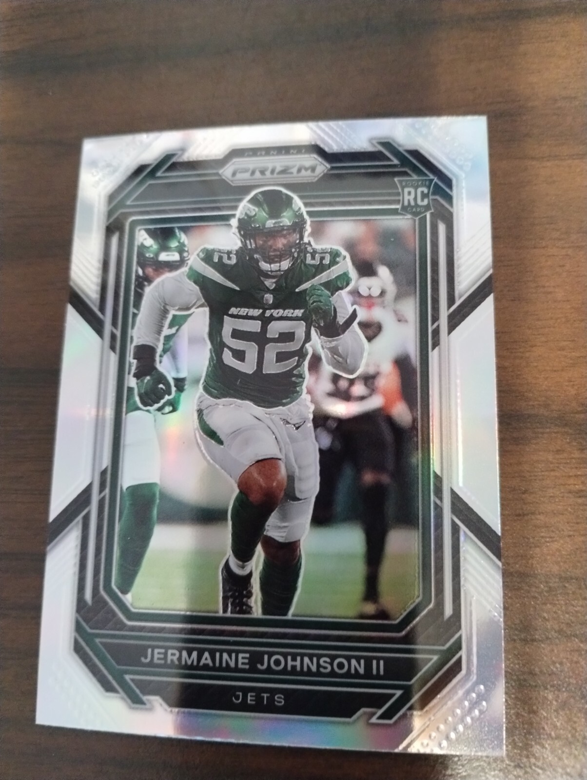 Jermaine Johnson II RC 2022 Panini Prizm Silver Base #375