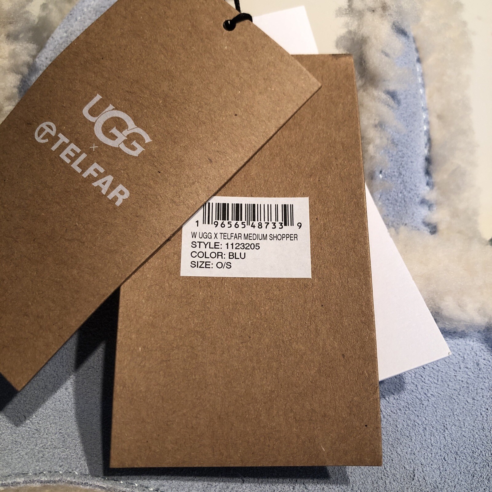 UGG x TELFAR Medium Shopper Blue One Size — image 3