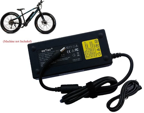 54.6V AC Adapter Charger For Phantom E9 48V 26" Fat Track Electric Mountain Bike