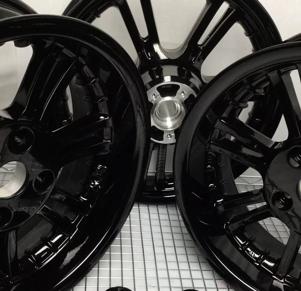 Ruedas Harley Tri Glide FREEWHEELER FLHTCUTG 2009-24 NEGRO BRILLANTE DIRECTO Foto 2 de 4