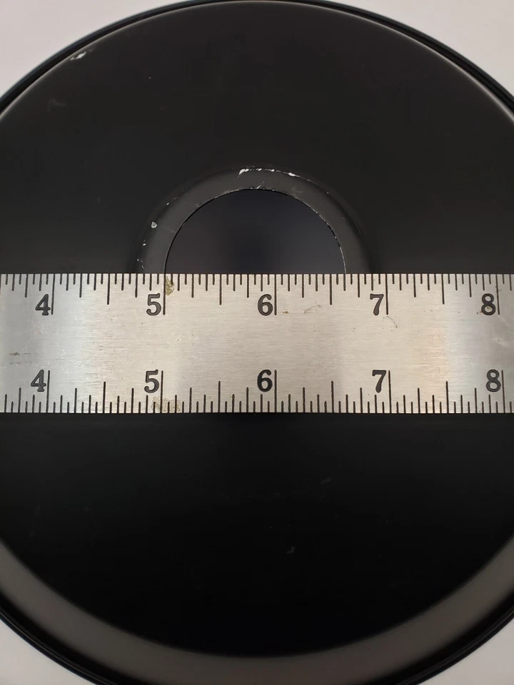 Porcelana Esmalte Tono Negro 10" Metal Cúpula Pantalla Colgante Iluminación Granero Rústico Foto 3 de 4