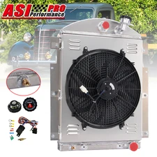 3 Row Radiator Fan Shroud For 1937 1938 Chevrolet Truck V8 Conversion 3.5L L6 US