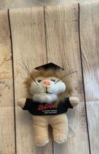 DARE Daren Lion Graduation Plush Stuffed Animal VTG D.A.R.E. America 90s