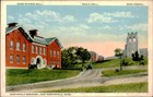 Carte postale : HOME SCIENCE HALL. SÉMINAIRE LECELE EEEEE NORTHFIELD, EST N