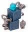 Ensky Castle In The Sky Laputa Stacking Figure Set - 6 Robot Soldiers, 3 Blocks & Crystal