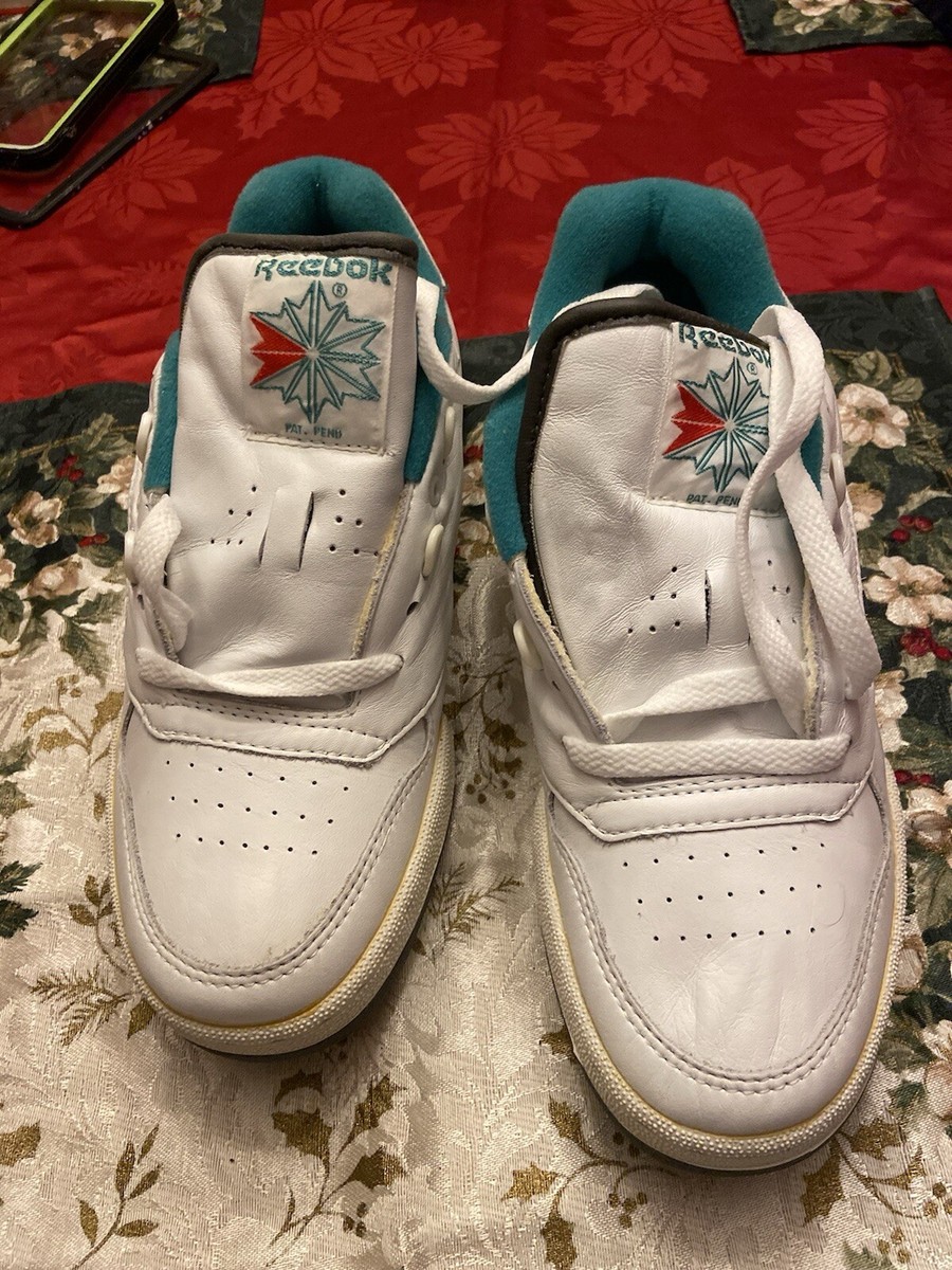 Early 80s. Never Worn. Reebok ACT 600. White Green Charcoal Early 80s. Never Worn. Reebok ACT 600. White Green Charcoal