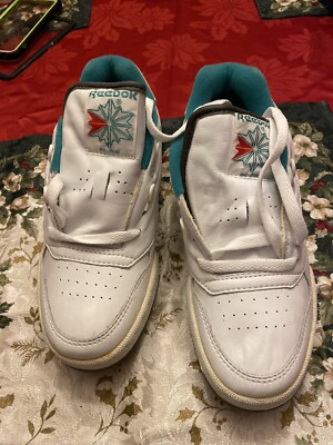 Early 80s. Never Worn. Reebok ACT 600. White Green Charcoal. Men's
