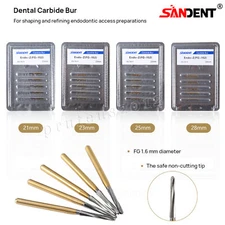 Dental Endodontic ENDO-Z Tungsten Carbide Burs FG Round Bur High Speed CE