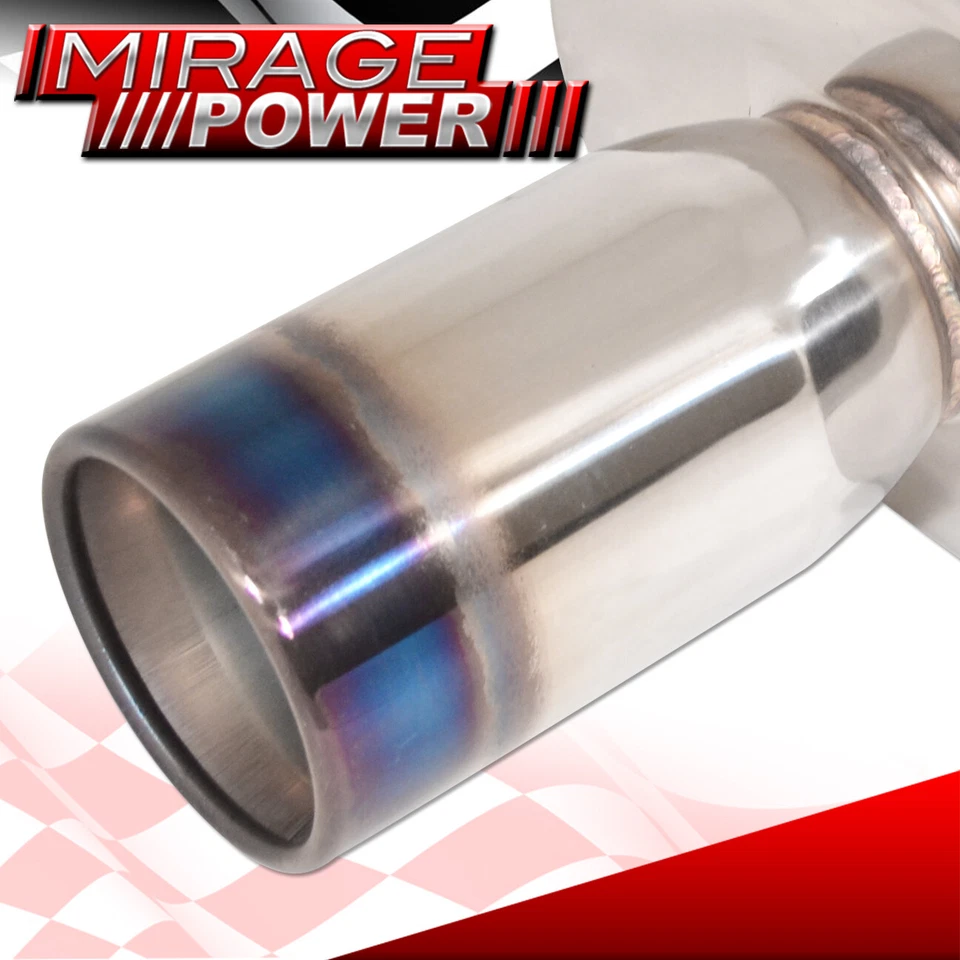 Universal 4" Muffler Burnt Tip Exhaust Electric Valve Silencer Remote Controller Foto 4 de 4