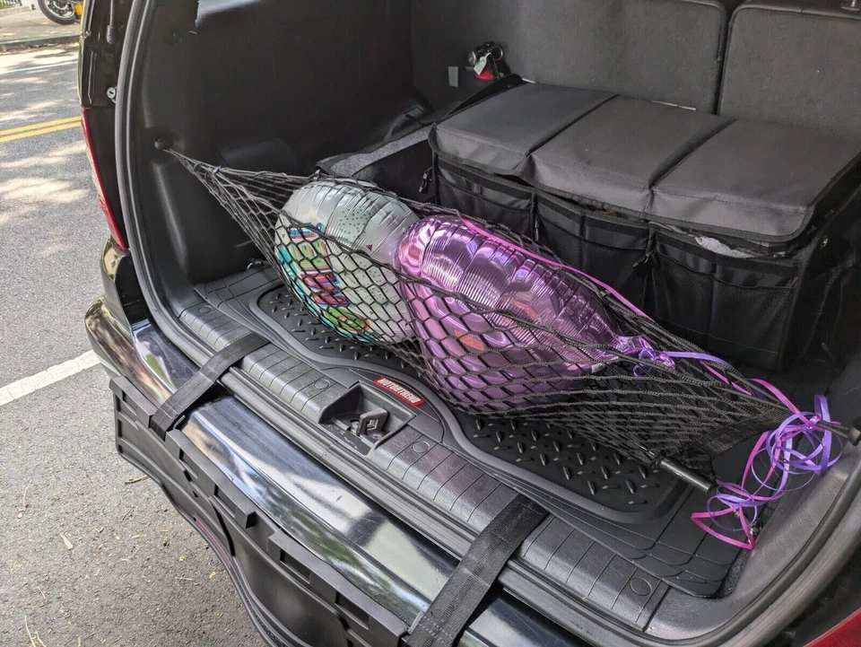 Rear Trunk Envelope Style Mesh Cargo Net for MERCEDES-BENZ ML-Class 1998-2005 - Image 2 of 4