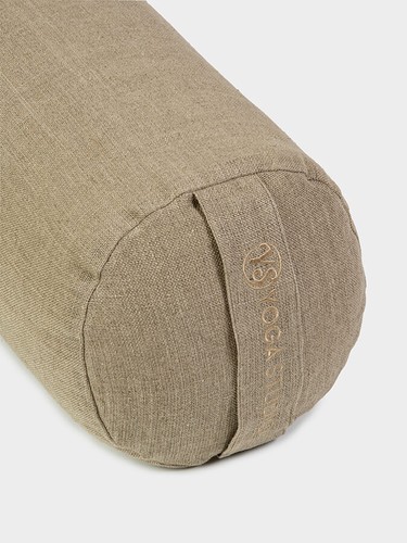 Yoga Studio Organic Buckwheat Hemp Lotus Bolster - Picture 4 of 5