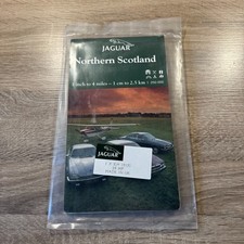 Collectors JAGUAR Car Road Map JLM 10135 Sealed, Northern Scotland