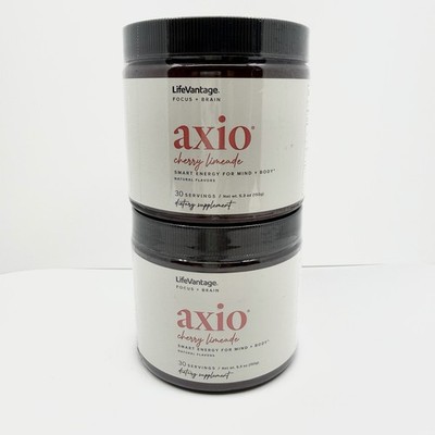 AXIO 2 PACK Energy Drink Cherry Limeade 30 Servings Smart Energy BB 02/26 NEW