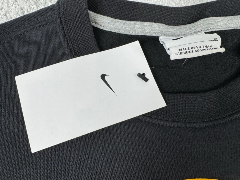 Iowa Hawkeyes Fútbol ANF América Necesita Agricultores Logo Crew Pullover Sudadera M Foto 4 de 4