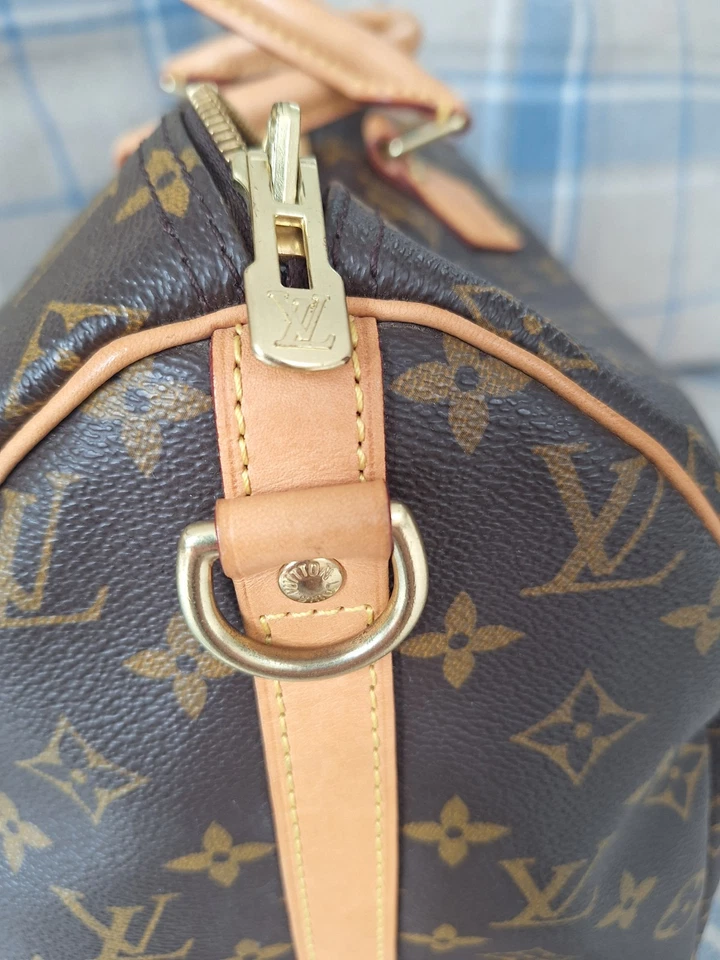 Louis Vuitton Speedy Bandoulière 40, Personalised with Letter 'K' Excellent Cndt, photo 4 of 5