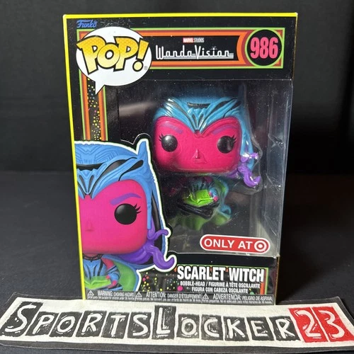 Funko Pop Marvel Wanda Vision - Scarlet Witch #986 Blacklight Target Exclusive