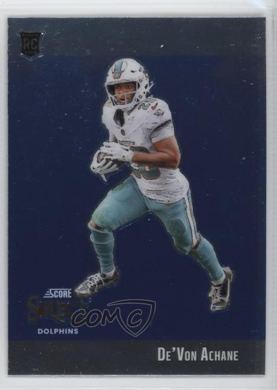 2023 Panini Select Score Select Throwback De'Von Achane #STW-DAC 1k9t