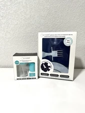 Grabease - Allover Blue Bib, BPA Free, Ages 6+ Fruit/veggies And Cup Set