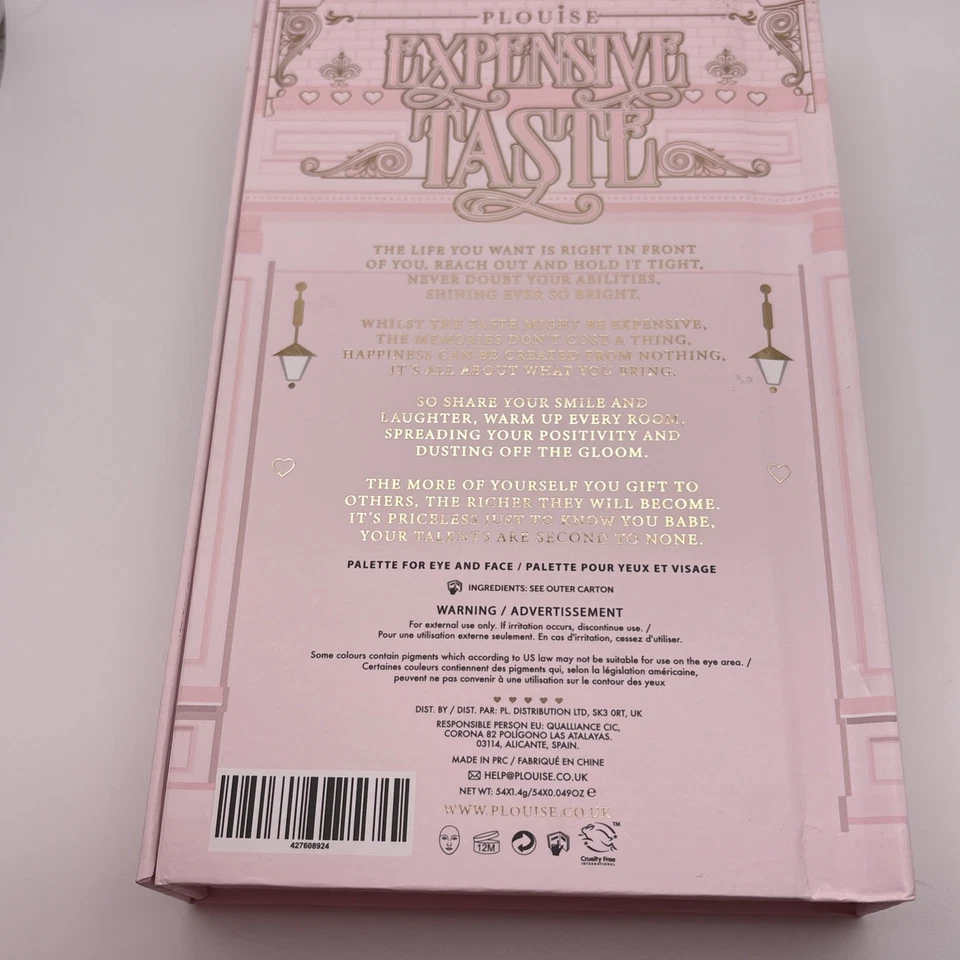 NEW/AUTHENTIC! P.Louise Expensive Taste Eye & Face Palette - 54 Shades VERSATILE - Image 4 of 4