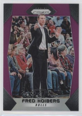 2017-18 Panini Prizm Purple Prizm 17/75 Fred Hoiberg #250 k1k