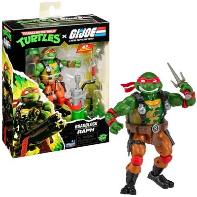 Raphael x Roadblock | Teenage Mutant Ninja Turtles x G.I. Joe Action Figur