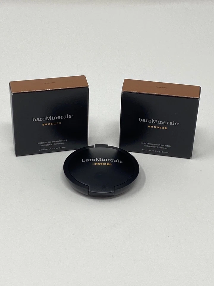 Bronceador de verano BareMinerals Endless 0,13 oz nuevo en caja cálido viaje paquete de 5 Foto 3 de 4