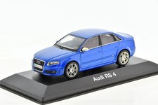 AUDI RS4 Limousine Blau 2005 1/43 MINICHAMPS 5010509133