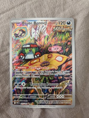 Brute Bonnet - 207/182 Paradox Rift (Pokemon) Full Art Illustration Rare