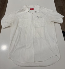 Supreme Button Down Shirt White 2010 RARE