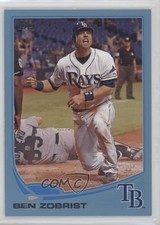 2013 Topps Wal-Mart Blue Ben Zobrist #218 b4a