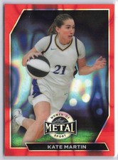 2026 Leaf Metal Women of Sport #65 Kate Martin 1/1 Lava Red Refractor