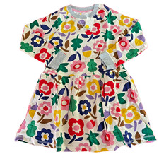 Mini Boden Soft Jersey Sweatshirt Flower Pocket Dress. Size 8  9 Years, 134 cm