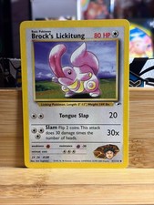 BROCK'S LICKITUNG 41/132 Gym Heroes UC Unlimited Pokemon TCG LP on eBay