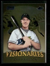 Josh Hamilton 2000 Stadium Club Chrome Visionaries #V2 Tampa Bay Devil Rays