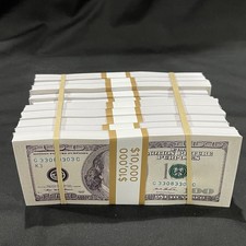 Movie Prop/Play Money 1000 Filler Notes 100,000 SOMEONE S PLAY MONEY Read