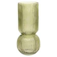 Boston International Vase, Fluted - Sage (URB25055)