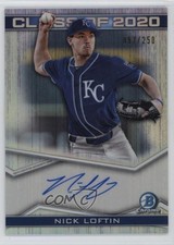 2020 Bowman Draft Class of 2020 Auto 57/250 Nick Loftin #C20A-NL Auto 6o3