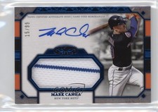 2024 Topps Tier One Relics Jumbo Blue /99 Mark Canha #AT1JR-MC Auto b1g